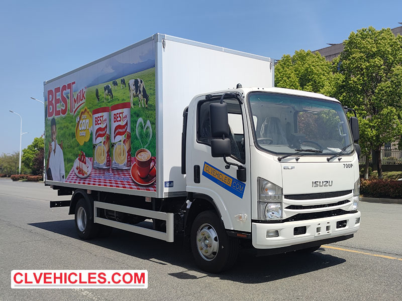 ISUZU refrigerator truck