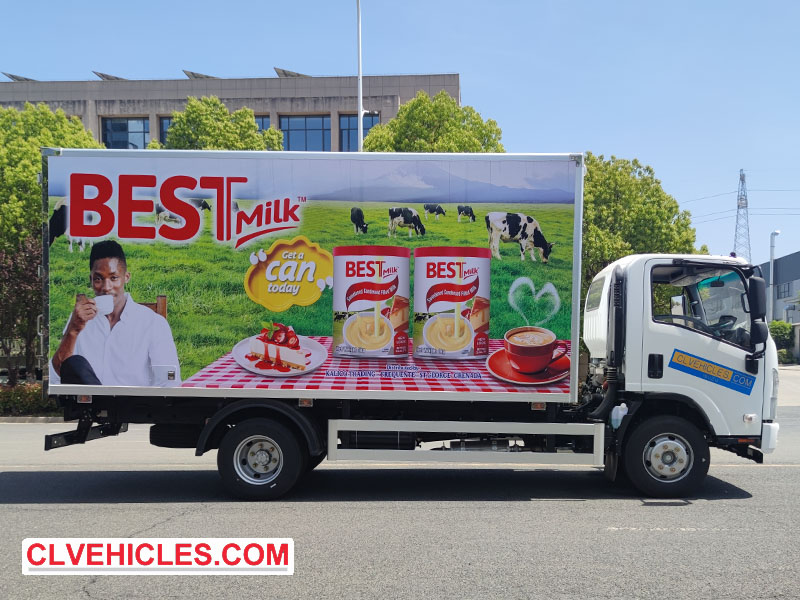 ISUZU 700p refrigerator truck
