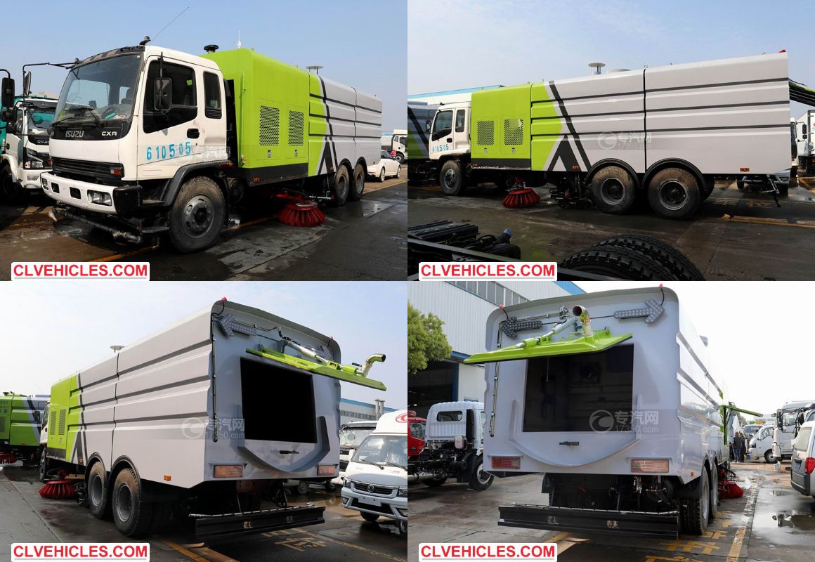 ISUZU FVZ Road Sweeper Truck