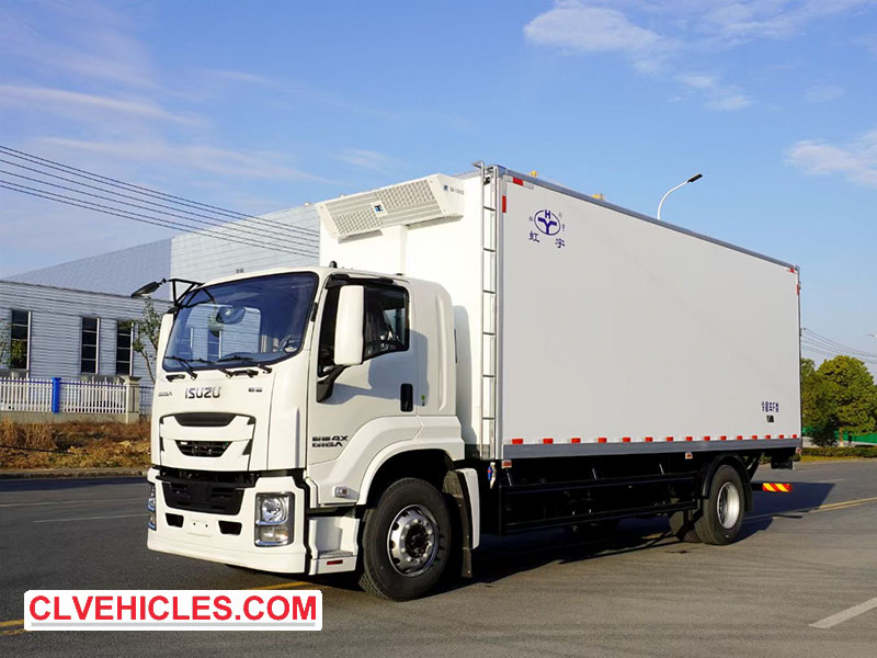 ISUZU refrigerated truck