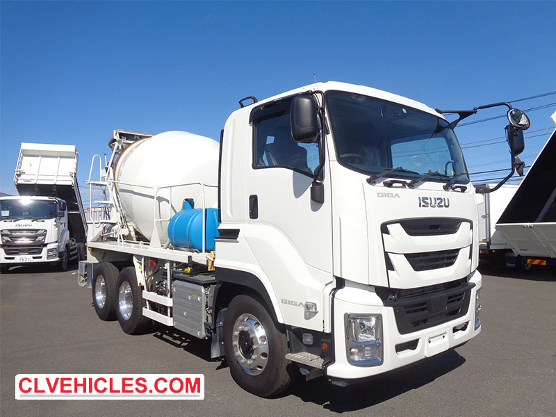 ISUZU concrete mixer truck