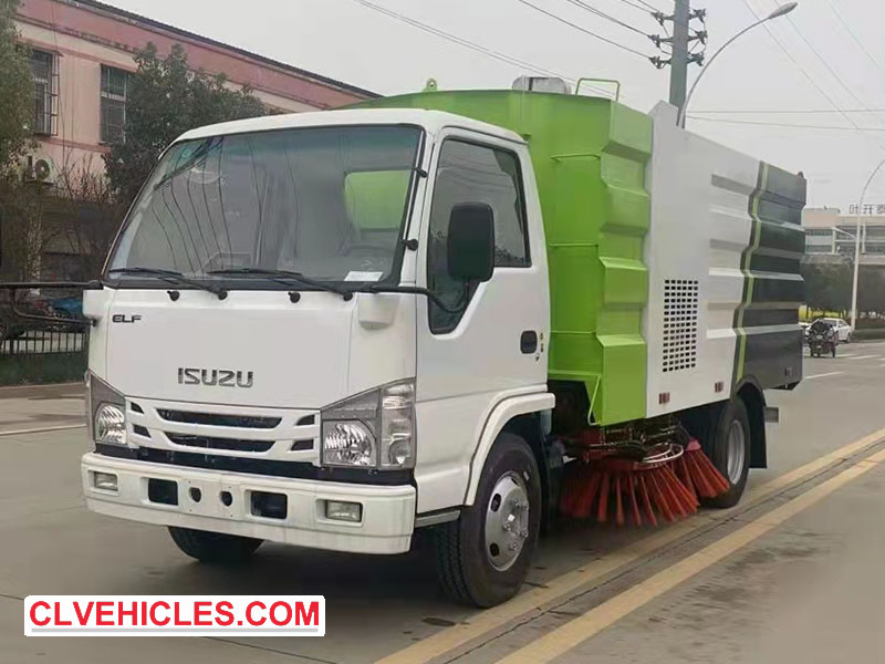 ISUZU sweeper truck