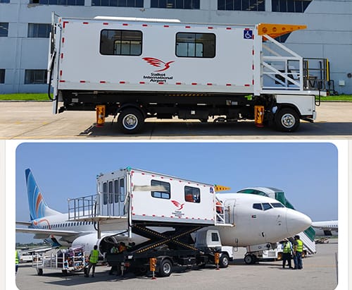 ISUZU Ambullifter au Pakistan
