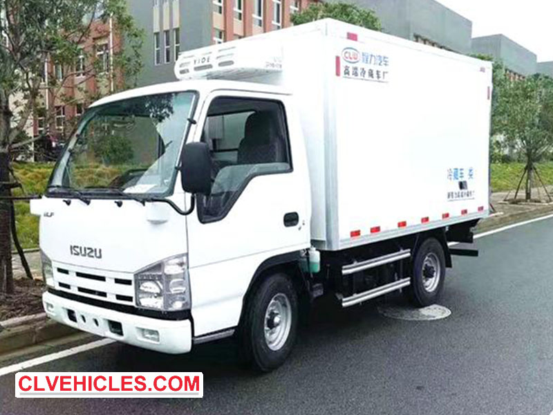 ISUZU ELF refrigerator truck