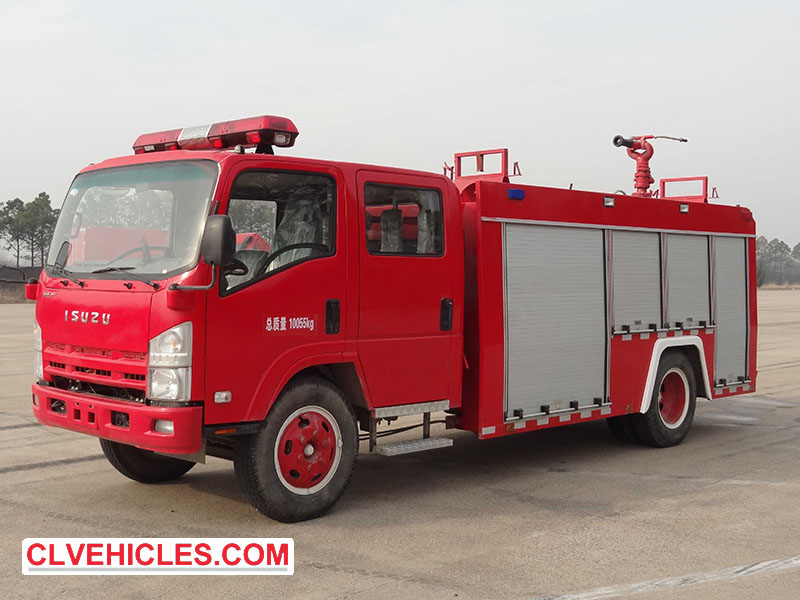 ISUZU fire fighting truck